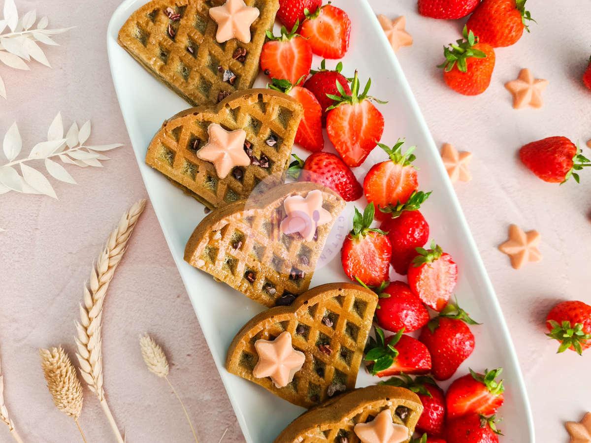 vanilla-oat-protein-waffles-stars