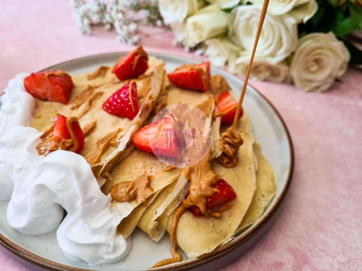 oat-flour-pancakes-drizzle